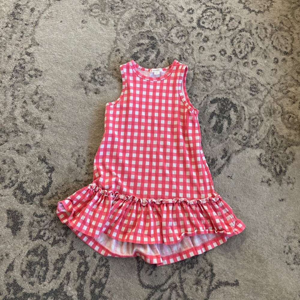Crewcuts Pink Gingham Dress